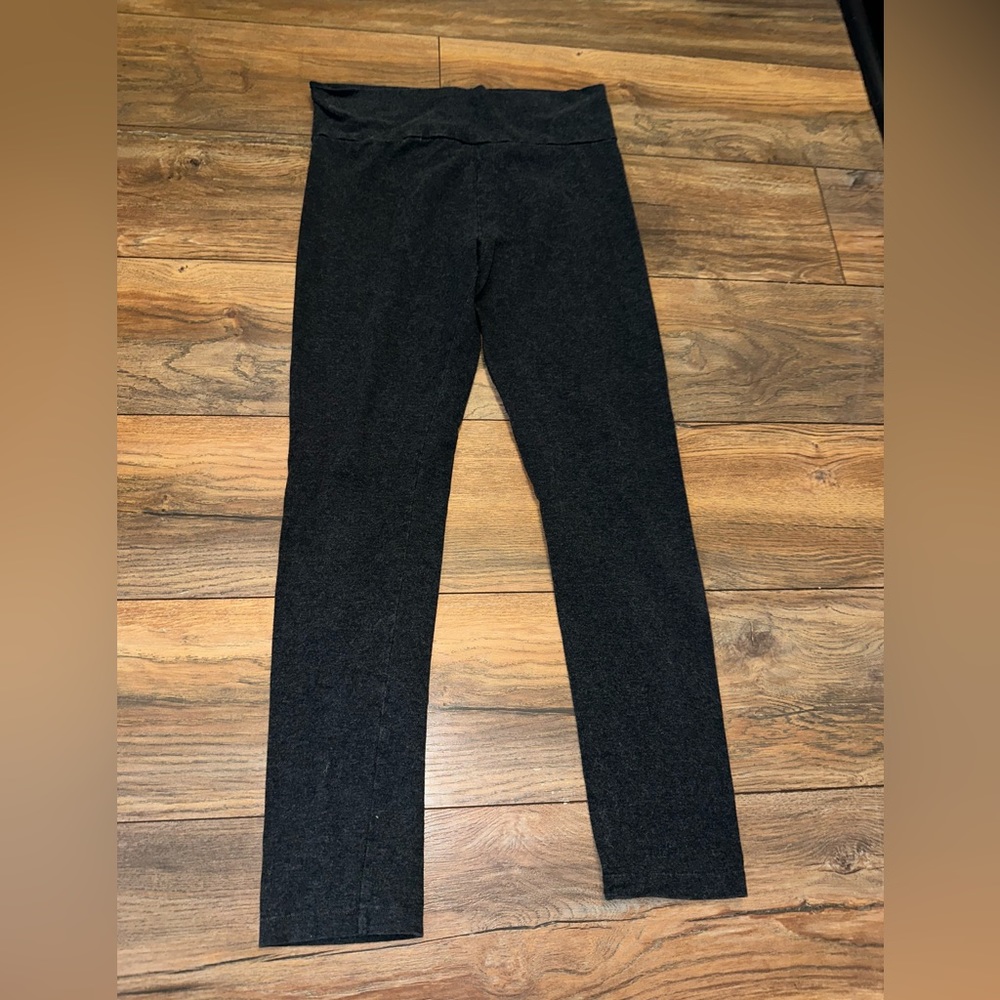 Dark Grey, XLG Leggings. Girls, Forever21.